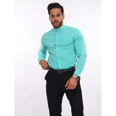 MEHIVIC - CAMISA MANGA LARGA CUELLO NERU