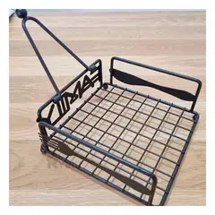 RYBIU IMPORT - Servilletero de Acero para Mesa Tono Negro Y+Papel de Regalo