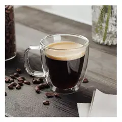 RYBIU IMPORT - Taza Funcional para Cenas en Transparente Y+Papel de Regalo