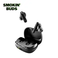 SKULLCANDY - Smokin Buds Audífono Bluetooth IPX4 con Hasta 20 Horas