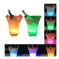 GENERICO - HIELERA CON BLUETOOTH PARLANTE Y LUCES LED