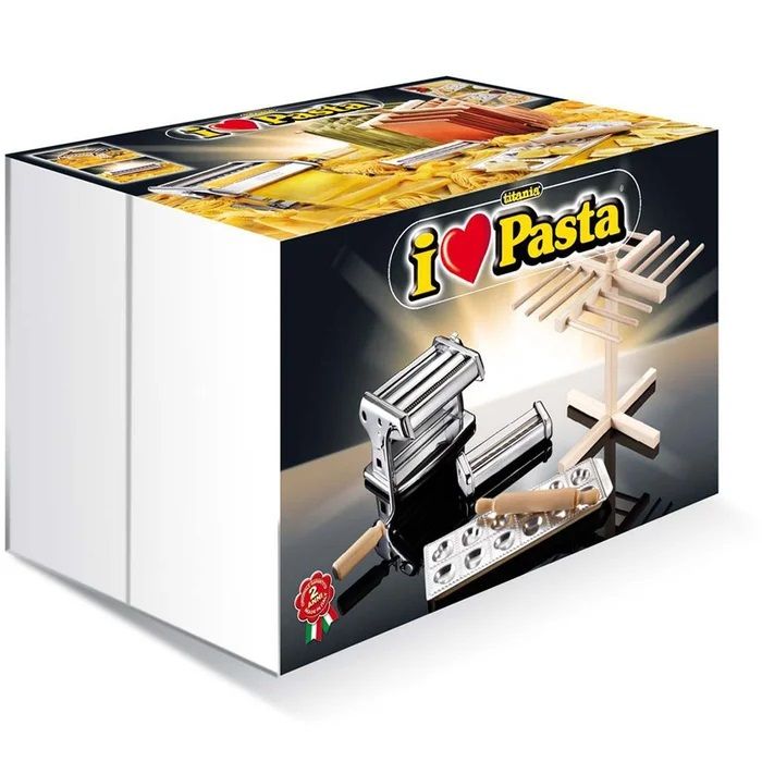 Set máquina de pasta ILOVE PASTA Titania
