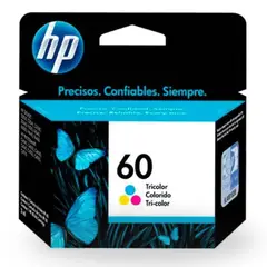 HP - Cartucho de Tinta 60 Tricolor Original