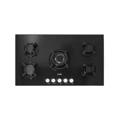 SOLE - Cocina Empotrable 5 Hornillas 86 cm SOLCO033