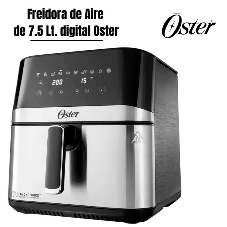 Freidora de Aire Digital de 7.5 L con 10 programas CKSTAF75DSSDF