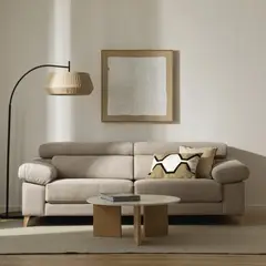 YOLODECORO - Sofá 3 Cuerpos Air Perla