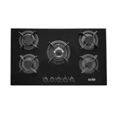 SOLE - Cocina Empotrable 5 Hornillas 90 cm SOLCO069