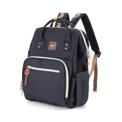 HIMAWARI - - Mochila Maternal H1213-02 Camelia Diaper 01 - Azul Militar