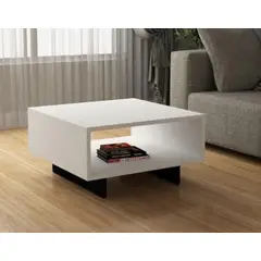 NACION MUEBLES - MESA DE CENTRO ROBERTO COLOR BLANCO