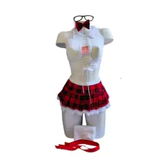 GENERICO - DISFRAZ COLEGIALA LENCERIA SEXY