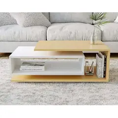 NACION MUEBLES - MESA DE CENTRO RAMON COLOR BEIGE