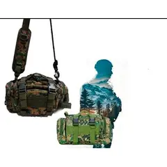 GENERICO - Canguro Tactico Militar Camping Trekking Amplio Calidad