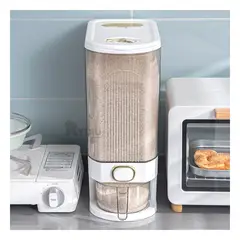 RYBIU IMPORT - Dispensador Eficiente y Liviano en Blanco Y+Papel de Regalo