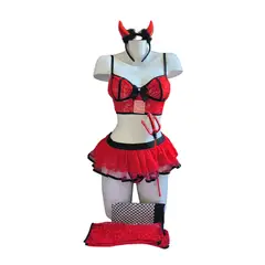 GENERICO - DISFRAZ DE DIABLITA LENCERIA SEXY DIABLA