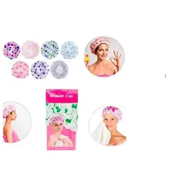 GENERICO - Pack x 3 Gorros para ducha