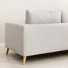 YOLODECORO - Sofá 3 Cuerpos Piero Gris Claro