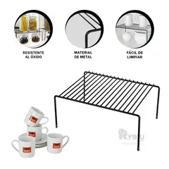 GENERICO - Divisor Estilizado y Versatil en Negro Y+Post-it Adhesivos