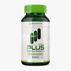 BACTERIUM - PLUS Suplemento Probiótico Premium – Flora Intestinal + Cándida