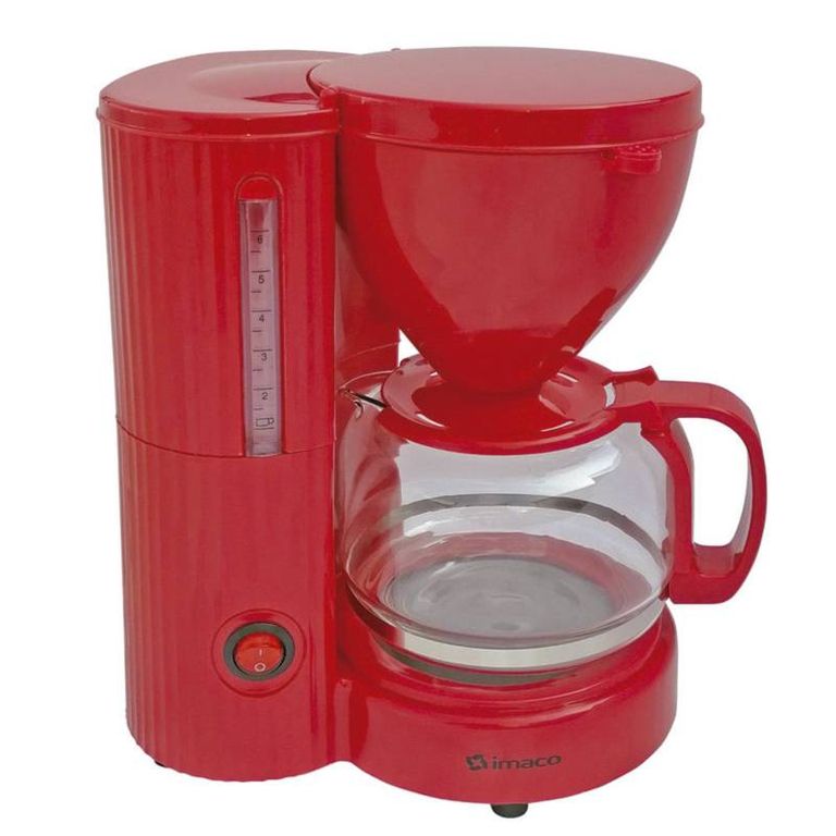Cafetera Electrica Roja ICM 608R