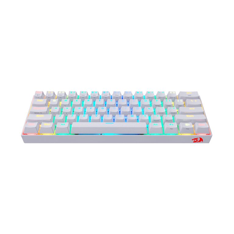 Teclado Mecánico Draconic K530 RGB Blanco