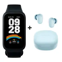 XIAOMI - SmartBand 9 Active + Audifono Buds 6 Play - Blue