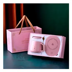 RYBIU IMPORT - Pack Calefactor con Cantaro en Rosado Y+Gift MiniAgenda