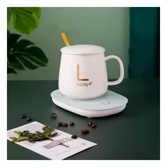 RYBIU IMPORT - Calentador a Corriente en Color Blanco Y+Regalo Stickers