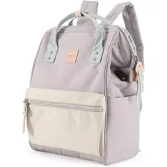 HIMAWARI - - Mochila escolar o de viaje porta Laptop Púrpura Beige