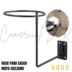 GENERICO - RACK PARA CASCO MOTO-CICLISMO