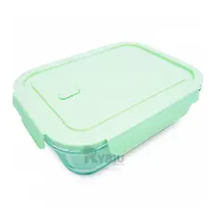 RYBIU IMPORT - Recipiente Ideal de 3 Partes en Verde Y+Gift MiniAgenda