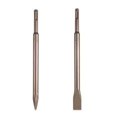 TRUPER - Cincel Punta y Plano SDS Plus para Concreto Rotomartillo
