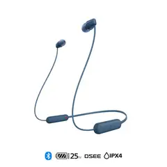 SONY - Audífono In Ear Bluetooth WI-C100/LZ UC Azul