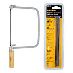 PRETUL - Arco Sierra Caladora Manual 20000 + Repuesto 20010