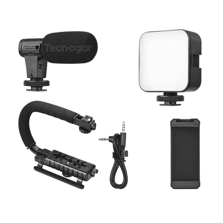 Estabilizador para Cámara y Celular para Grabación Vlogger AY-49U