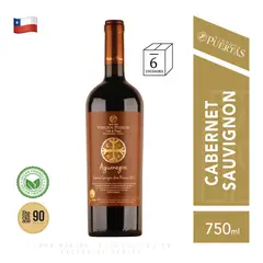 VIÑEDOS PUERTAS - - Aguanegra Gran Rerserva 750ml CAJAX6
