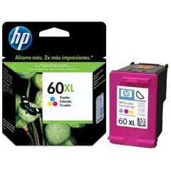 HP - Cartucho de Tinta 60XL Tricolor Original