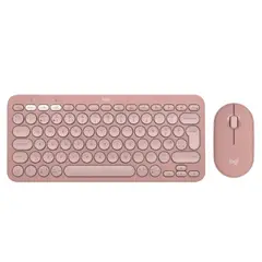 LOGITECH - Kit Teclado Y Mouse K380s +Mouse M350s Bt Inalámbrico rosa