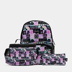 CHILDRENS CLUB - Set de Mochila escolar x3 piexas - Barbie