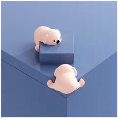 TODO FIT - Protector de esquinas con diseño de ositos para bebés y niños Seguridad para mesas y muebles x4