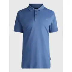 CALVIN KLEIN - SS SOLID LIQUID POLO CK