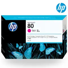 HP - Cartucho de Tinta 80 Magenta Original de 350 ml