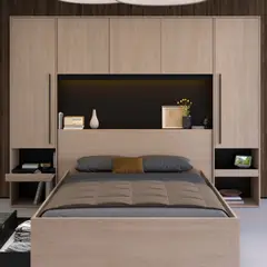 TU MESITA - Cabecera completa moderna con organizadores Dorothy color Duna