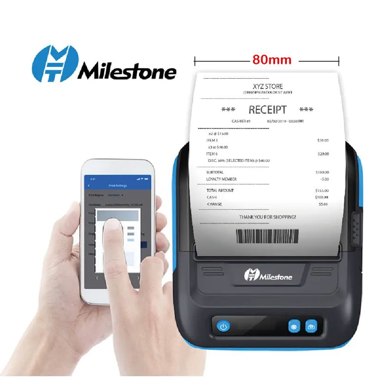 Impresora Portatil Termica Etiqueta y Ticket 80mm P29L