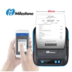 MILESTONE - Impresora Portatil Termica Etiqueta y Ticket 80mm P29L