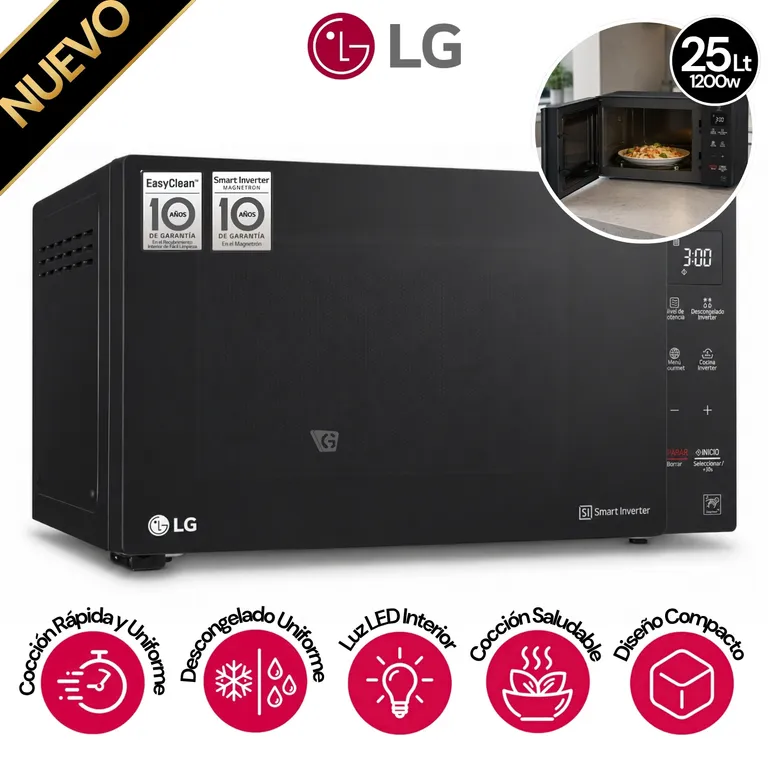 Horno Microondas MS2536GIS 25Lts