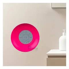 RYBIU IMPORT - Parlante Resistente al Agua en Rosado Y+Regalo Agendita