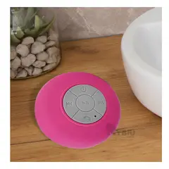 GENERICO - Parlante Moderno de Silicona Color Rosado Y+Papel de Regalo