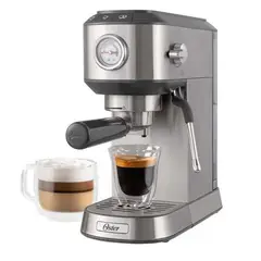 OSTER - Cafetera Compacta de Espresso BVSTEM7200