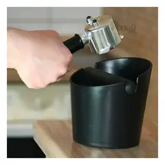RYBIU IMPORT - Recipiente para Residuos de Cafe en Color Negro