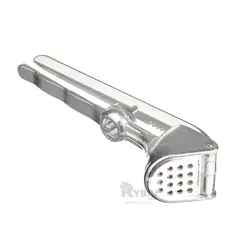 RYBIU IMPORT - Picadora de Carne en Plateado Y+Regalo Ligas para Peinar